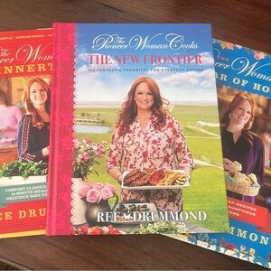 The Pioneer Woman Cook books lot of three